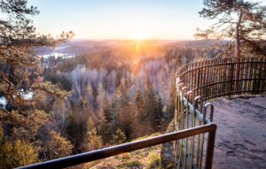 Syksyinen näkymä Aulangolla