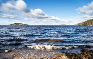 Järvinäkymä Hauholla