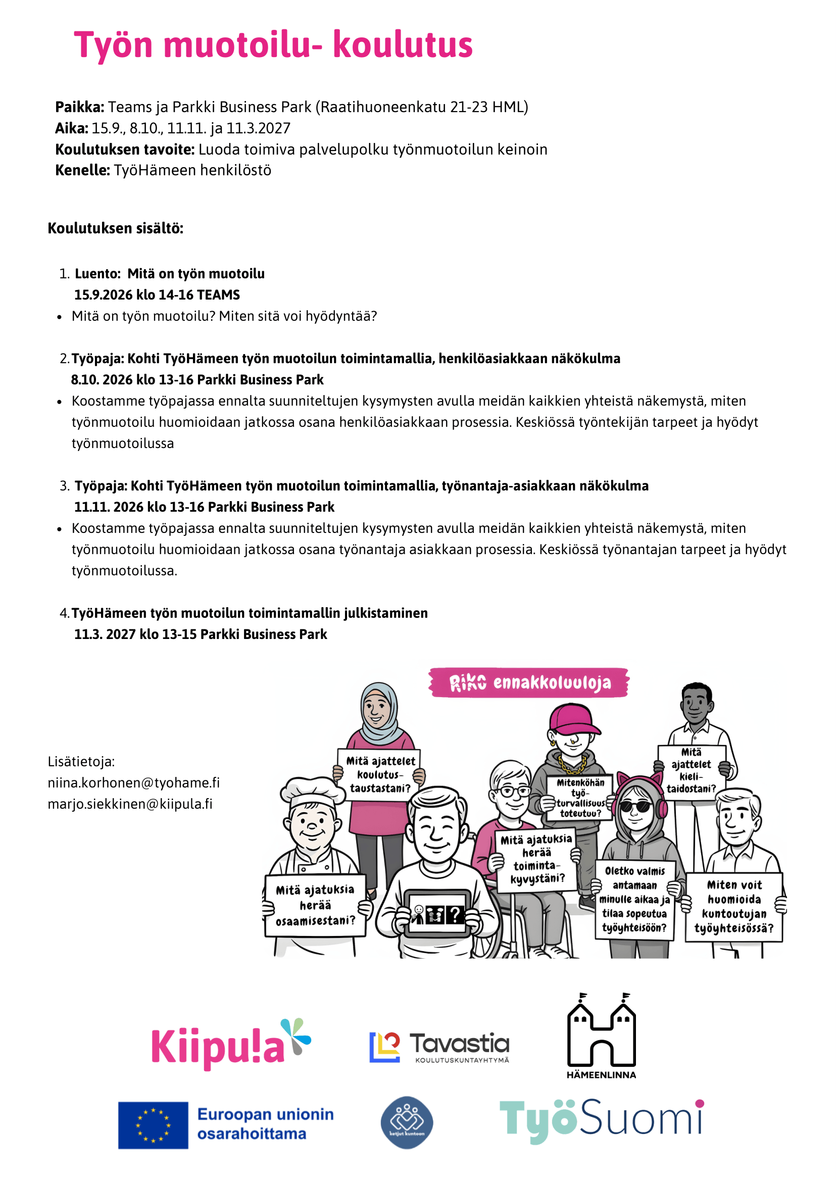 Työn muotoilu